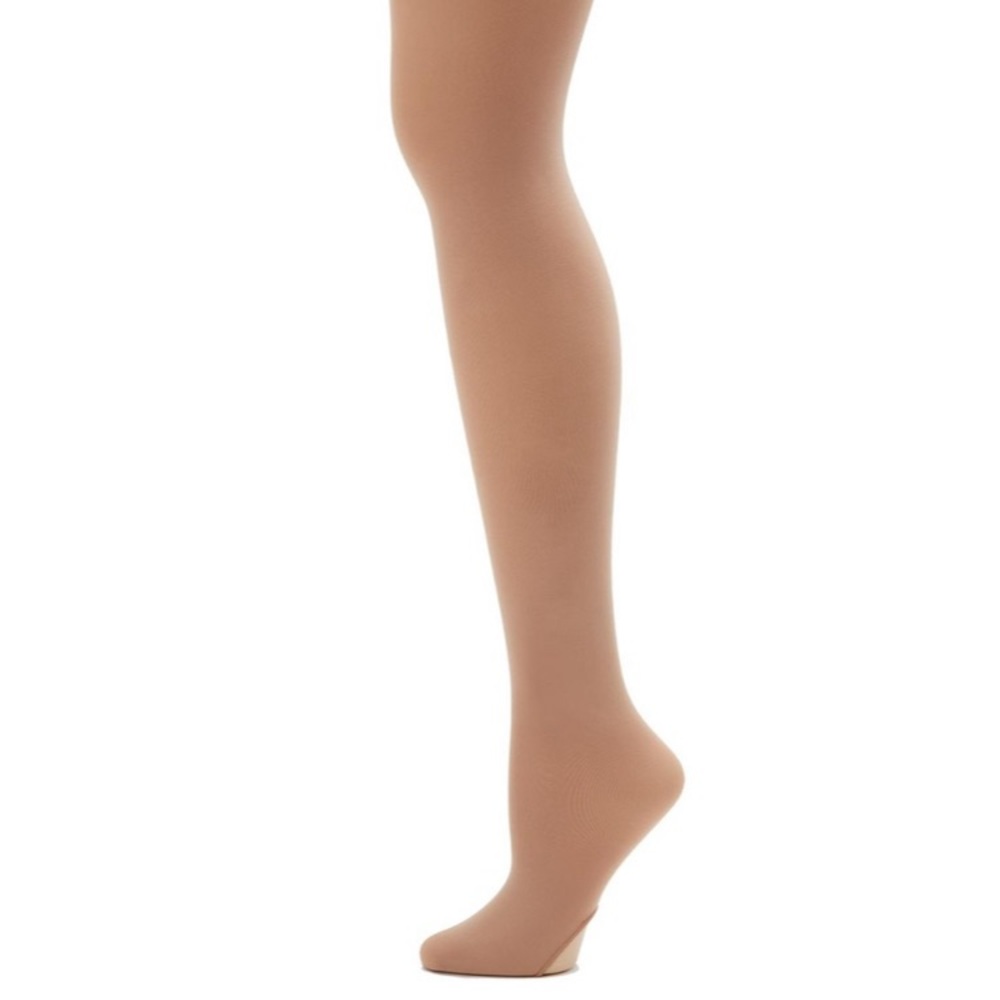 Capezio Ultra Soft Transition Tights in Sun XXL